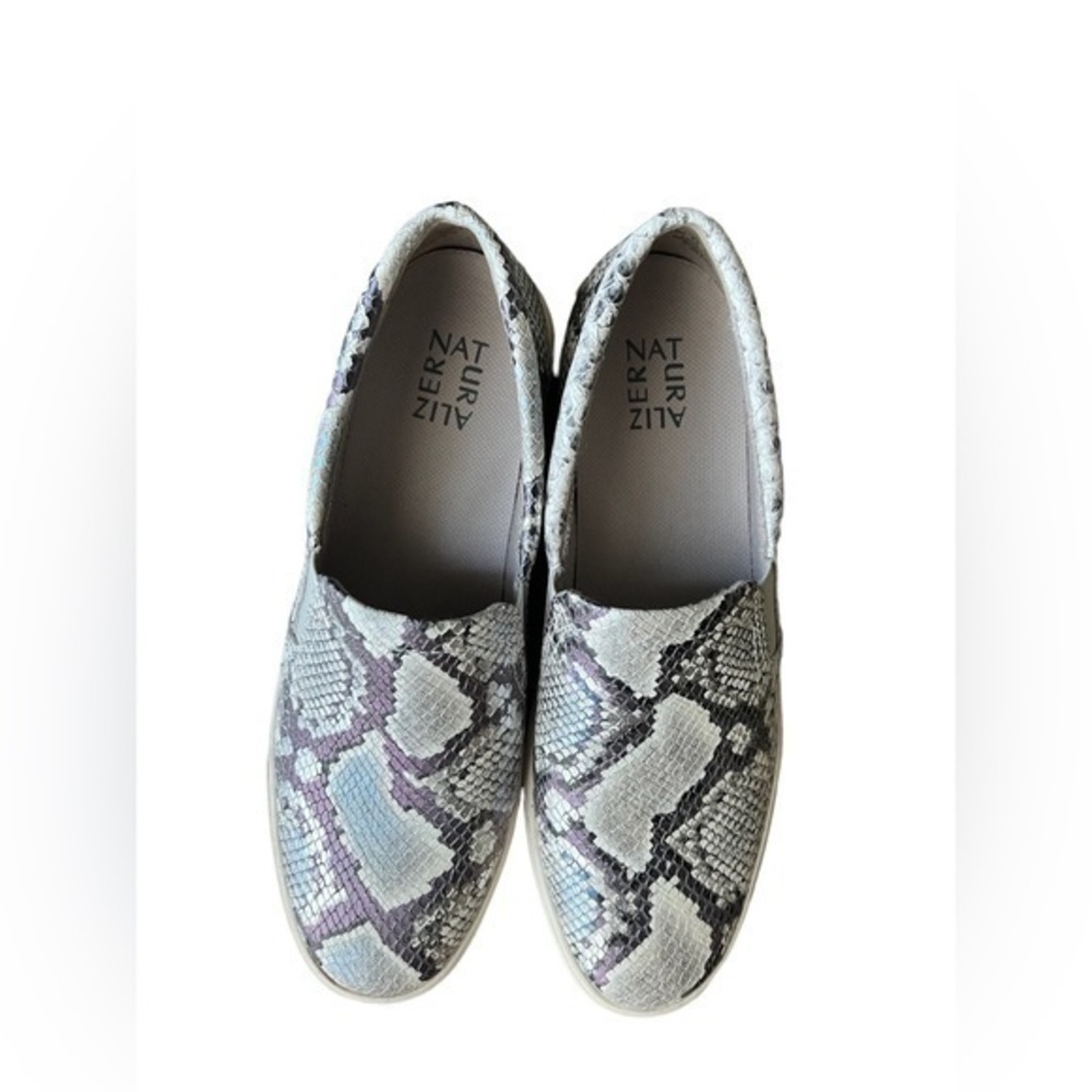 Naturalizer Aileen Slip On Shoes, Snakeprint, Iridescent, Leather - Picture 2 of 7